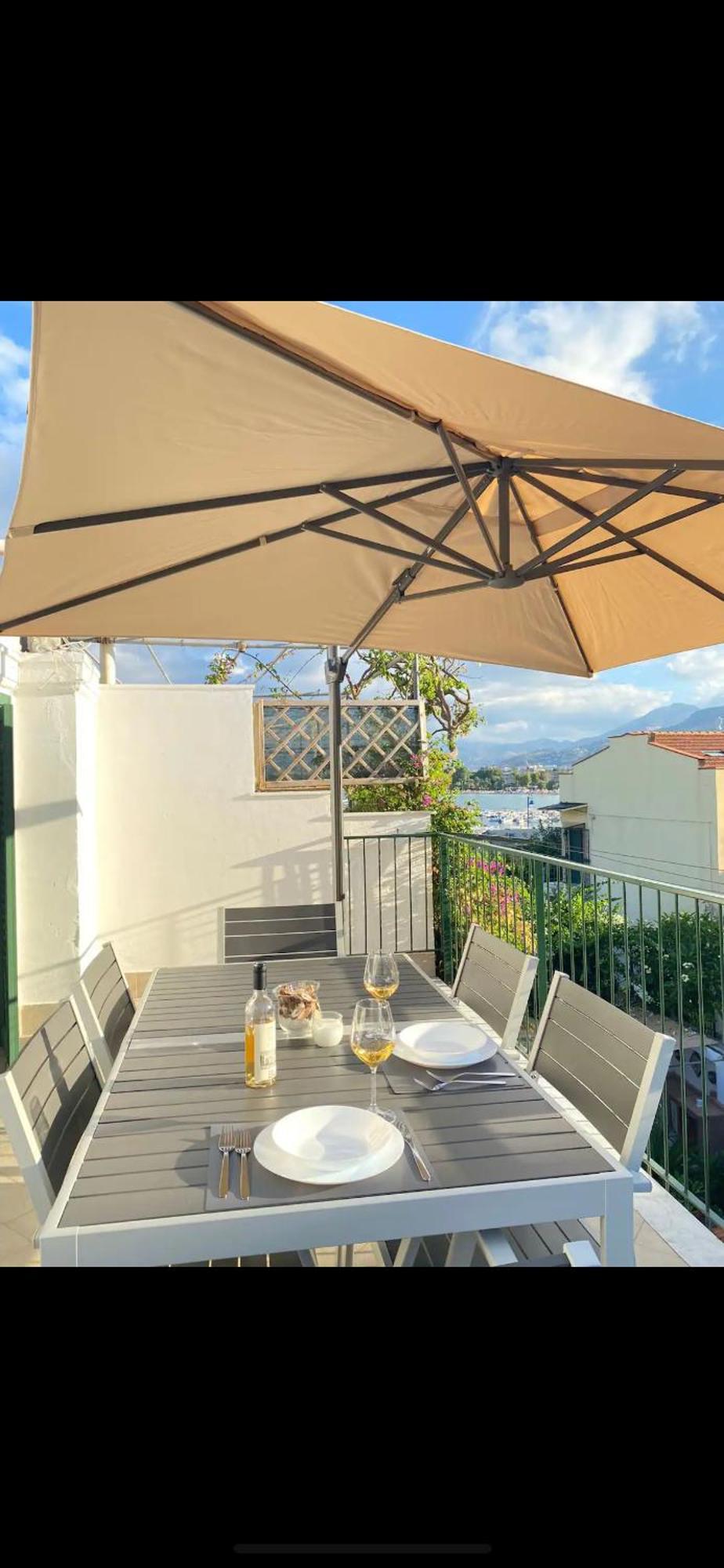 The White Sail - Mondello Apartment With Terrace - Casa Di Vincenzo E Andrea Buitenkant foto